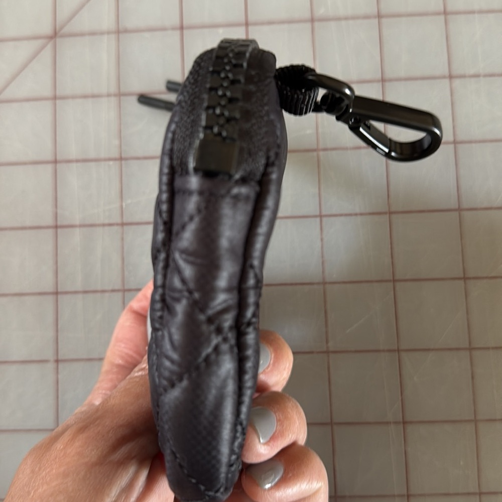 MZ Wallace Quilted Black Mini Bag